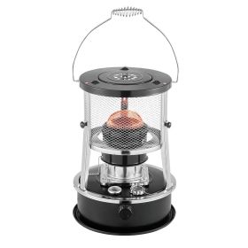 VEVOR 9000 BTU Portable Kerosene Heater & Stove, 2 in 1 Non-Electric Indoor Outdoor Heater with Adjustable Height & Flame & Easy Storage,for Camping