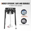 VEVOR Single Burner Outdoor Camping Stove, 30,000-BTU Camping Modular Cooking Stove