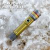 5000 Lumen Rechargeable LED Flashlight with IP67 Waterproof Magnetic Tailcap