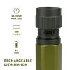 5000 Lumen Rechargeable LED Flashlight with IP67 Waterproof Magnetic Tailcap