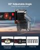 VEVOR 2 Pack Headlamps, Bright LED Rechargeable Headlight, Lightweight Head Flashlight with 12 Lighting Modes & Motion Sensor, Adjustable Headband