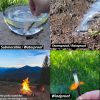 Waterproof Matches For Camping Hiking Bushcraft Fishing Hunting Outdoor Survival Waterproof Windproof Relight Submersible Matches Wax Infused Natural