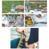 Multifunctional Folding Tableware for Camping & Survival