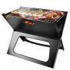 Foldable BBQ Grill Portable BBQ Barbecue Grill Camping Garden Outdoor Travel for Camping Picnic RV Travel Backyard
