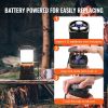 VEVOR LED Camping Lantern, All-in-one, 1000LM, 360° Illumination, 4 Lighting Modes, Battery Powered Light, Outdoor Robust Flashlight