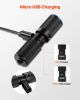 VEVOR Keychain Flashlight, Rechargeable Mini LED Flashlight, 200 High Lumens Pocket-Sized Flashlight with 2 Lighting Modes