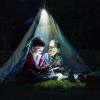 Compact Work Light 27LEDs Hang Lights Portable Magnetic Flashlight with Hook for Camping Hiking Emergency