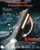 VEVOR EDC Flat Flashlight, 3-in-1 High Lumens LED Flashlight with Green Beam, IPX4 Waterproof Rechargeable Flash Light for Office Presentation, Hiking