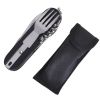 Multifunctional Outdoor Camping Portable Folding Tableware