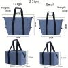 Multi-Purpose Cooling Carrier ��� 5.28 Gallon Foldable Bag for Picnics, BBQs & Supermarket Runs